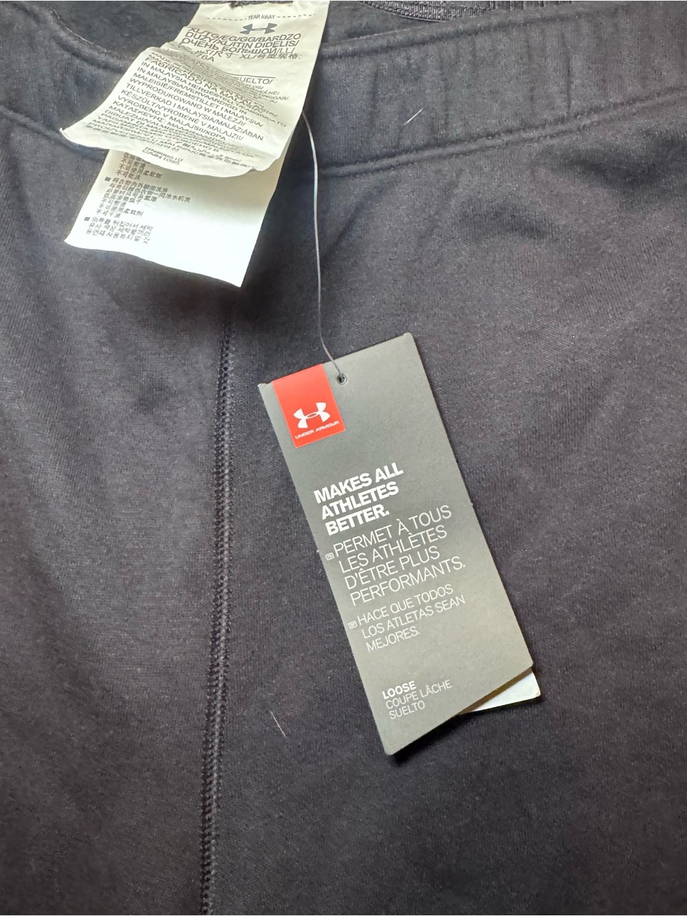 Under Armour Black Jogger Sweats with Logo - Picture 3 of 7